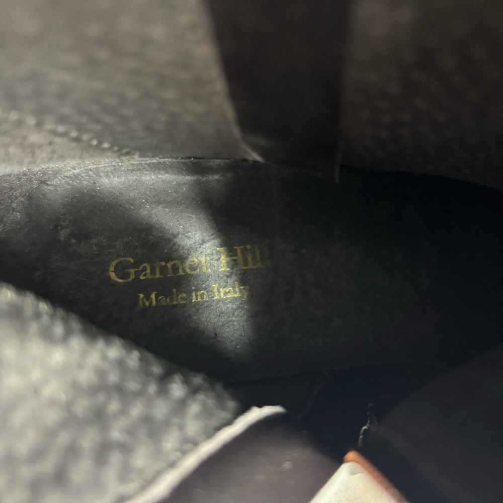 Garnet Hill Italian Leather Tall Rustic Congac Riding Boots - Women’s Size 7 EUC - Picture 10 of 12
